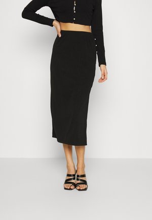 CELESTE SKIRT - Pencil skirt - black