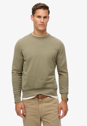 CLASSIC ESSENTIAL - Sweatshirt - light khaki green
