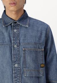 G-STAR POCKET REGULAR SHIRT  - Shirt - faded seasalt