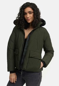 Marikoo MORINAA XVI - Ziemas jaka - dark olive