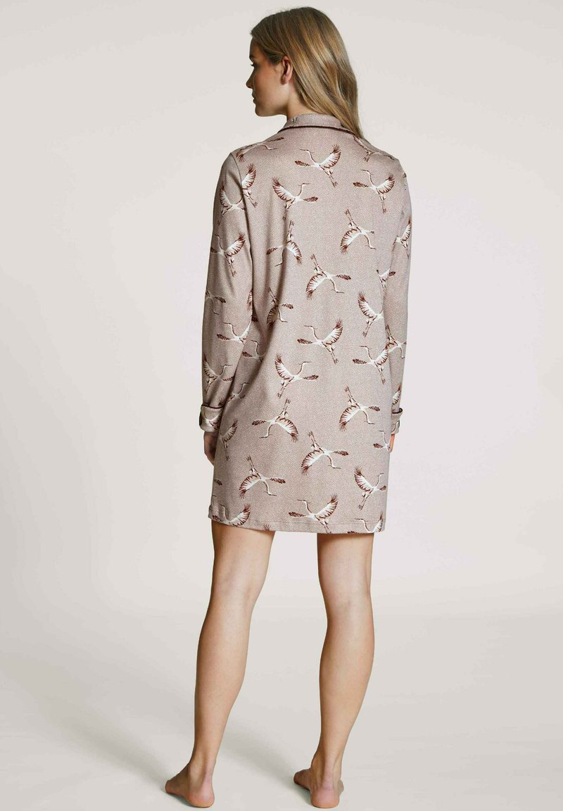 Damen Nachthemden | Calida SLEEPSHIRT DURCHGEKNÖPFT Nachthemd etherea taupe/hellbraun - TE87611 Damen Nachthemden | Calida SLEEPSHIRT DURCHGEKNÖPFT Nachthemd etherea taupe/hellbraun - TE87611
