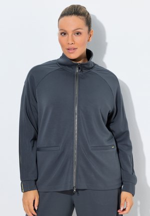 COOL-DOWN - Sweatjacke - volcanic grey