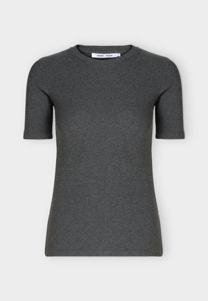 Samsøe Samsøe, ALEXO - T-shirt basic - dark grey mel
