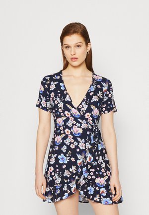 ONLY ONLNOVA LIFE MARLIE WRAP DRESS - Φόρεμα ημέρας - sky captain/iris
