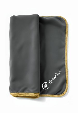 FÜR URLAUB - Strandtuch - grau   oranger rand