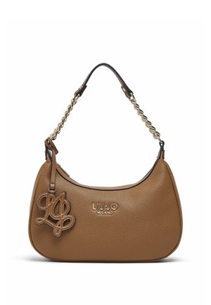 LIU JO, LIU JO SMALL HOBO BAG WITH CHARM - Handtasche - brown
