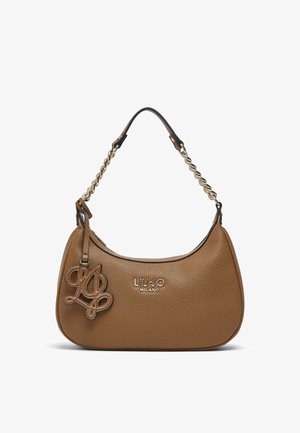 LIU JO, LIU JO SMALL HOBO BAG WITH CHARM - Handtasche - brown