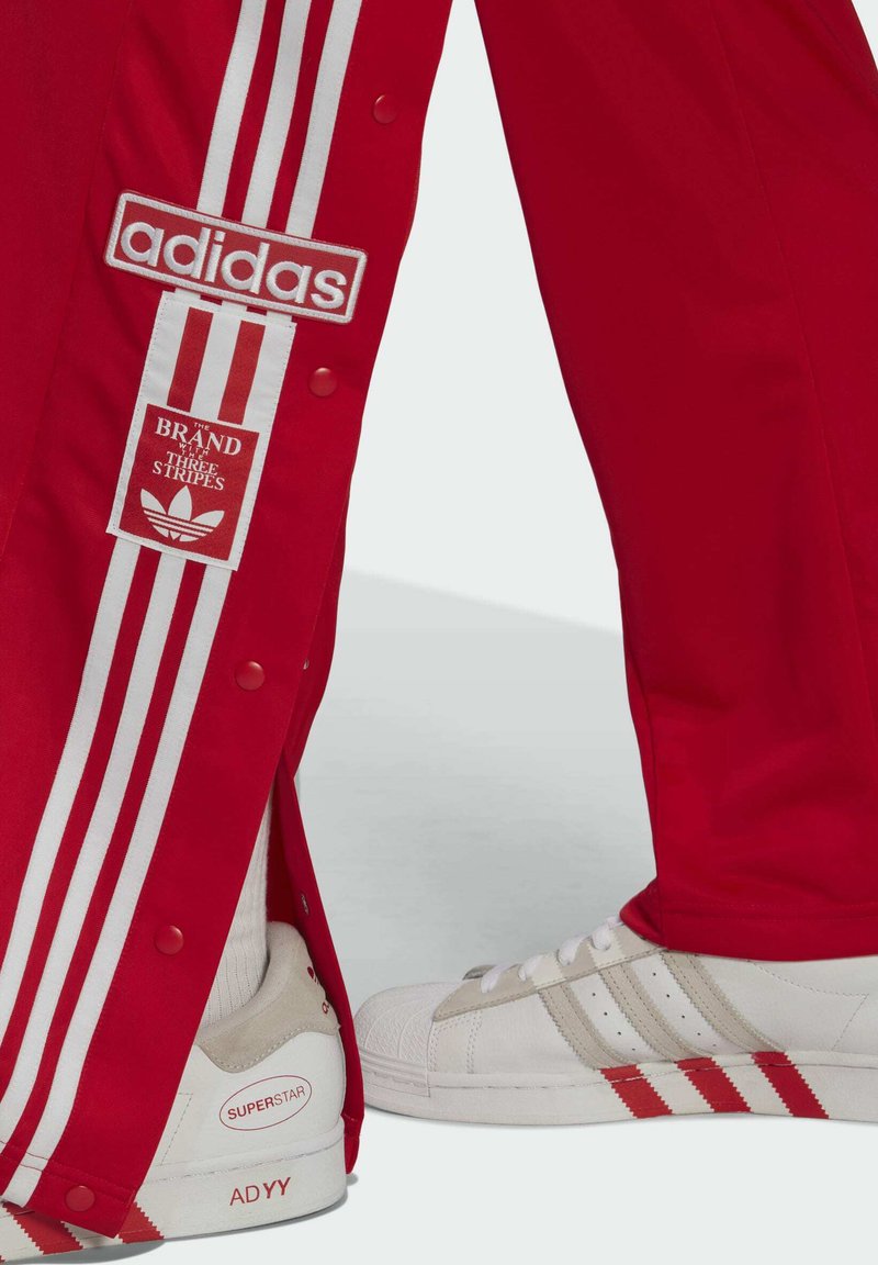 Firebird Adidas Popper Pants Red Adidas Originals Adibreak Track