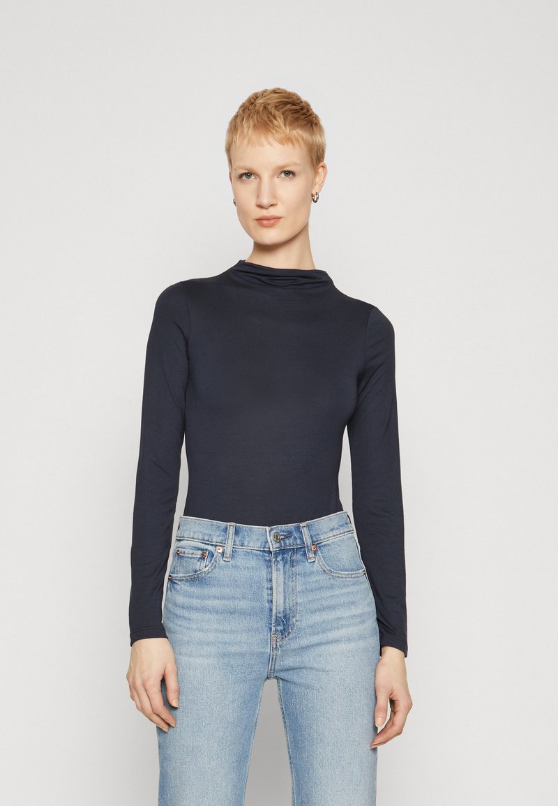 Anna Field Tall - LONG SLEEVED BODYSUIT - Long sleeved top - dark blue, Enlarge