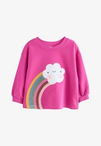 Non selezionato, pink rainbow cloud character