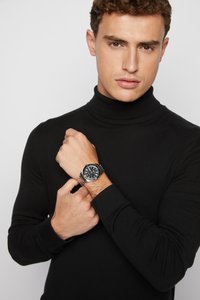 Timex WATERBURY DIVE AUTOMATIC - Horloge - silver-coloured/black