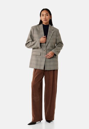 Koton WIDE - Pantalon classique - brown