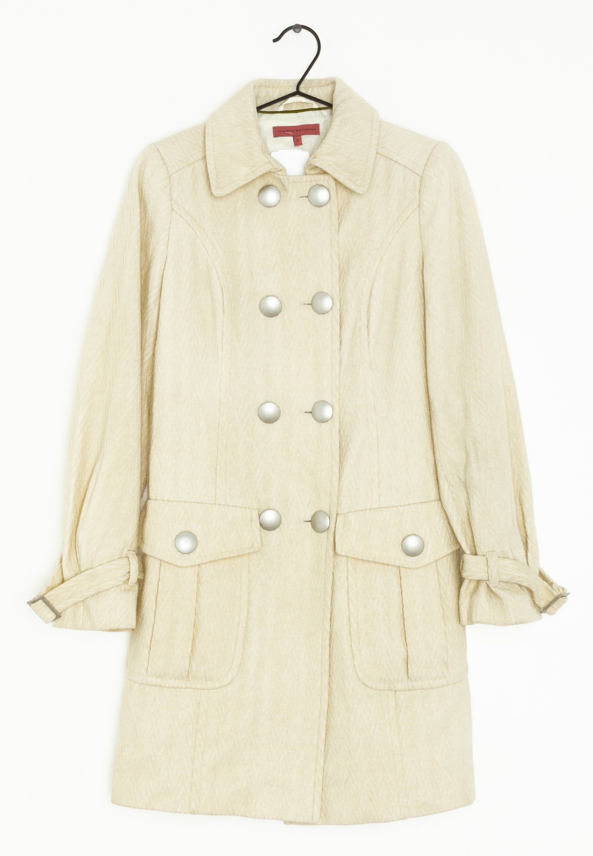 John Richmond Cappotto corto beige (Second hand)