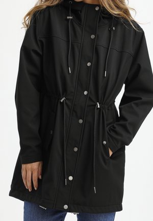 Chaqueta de entretiempo - mottled black