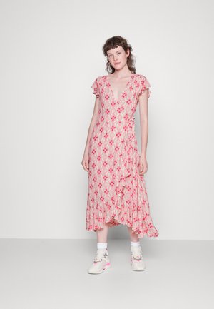 WRAP DRESS - Vestido de dia - pink mix