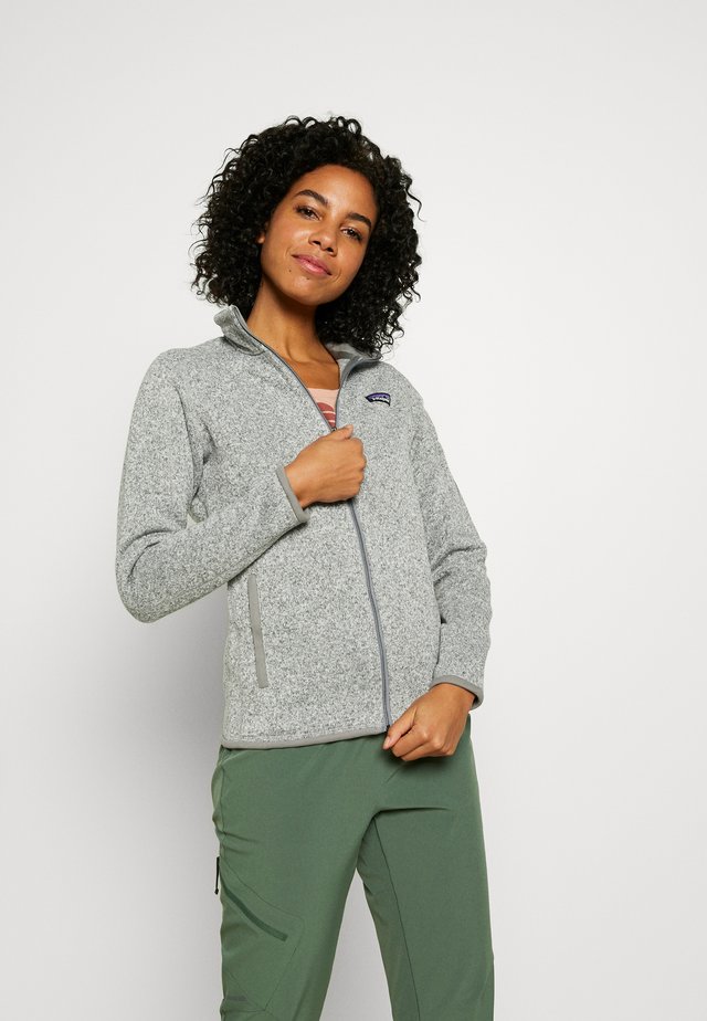 BETTER - Fleecejacke - birch white