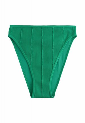 SEAMFREE  - Spodní díl bikin - green rib