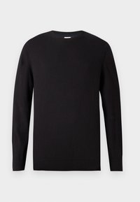 SOLID CORE CREW - Pullover - true black