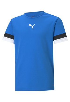 TEAMRISE  - Sport T-shirt - electric blue lemonade black white