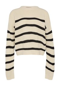 Strickpullover - helles beige