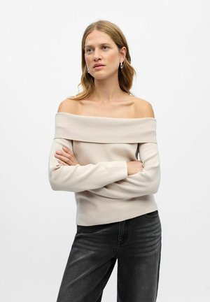 SCHULTERFREIER - Pulover - silver gray