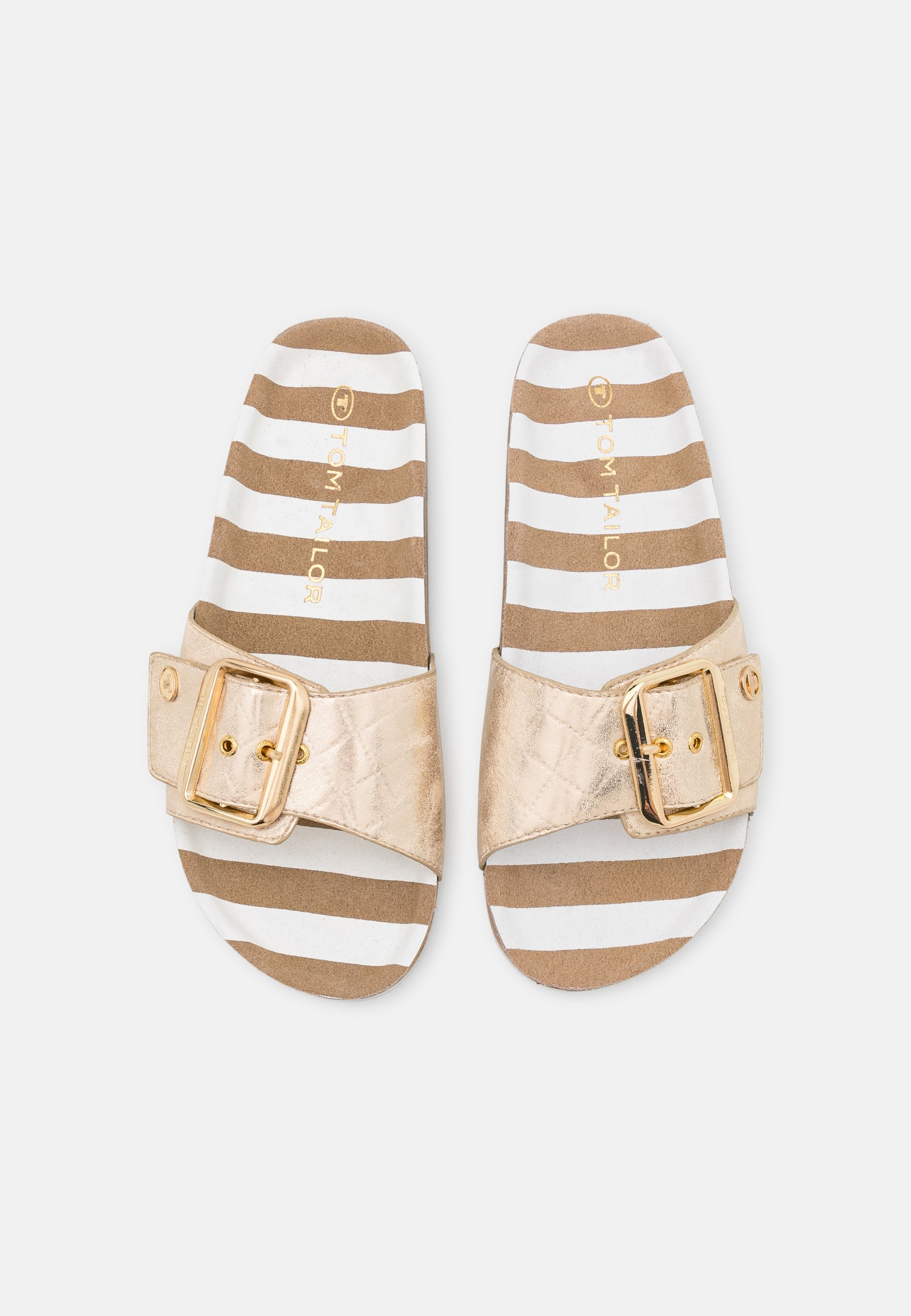 TOM TAILOR Muiltjes - gold/goudkleurig - Zalando.be