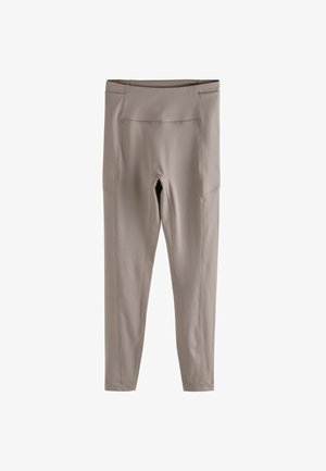 POWER ACTIVE WITH POCKET - Legging - mink brown