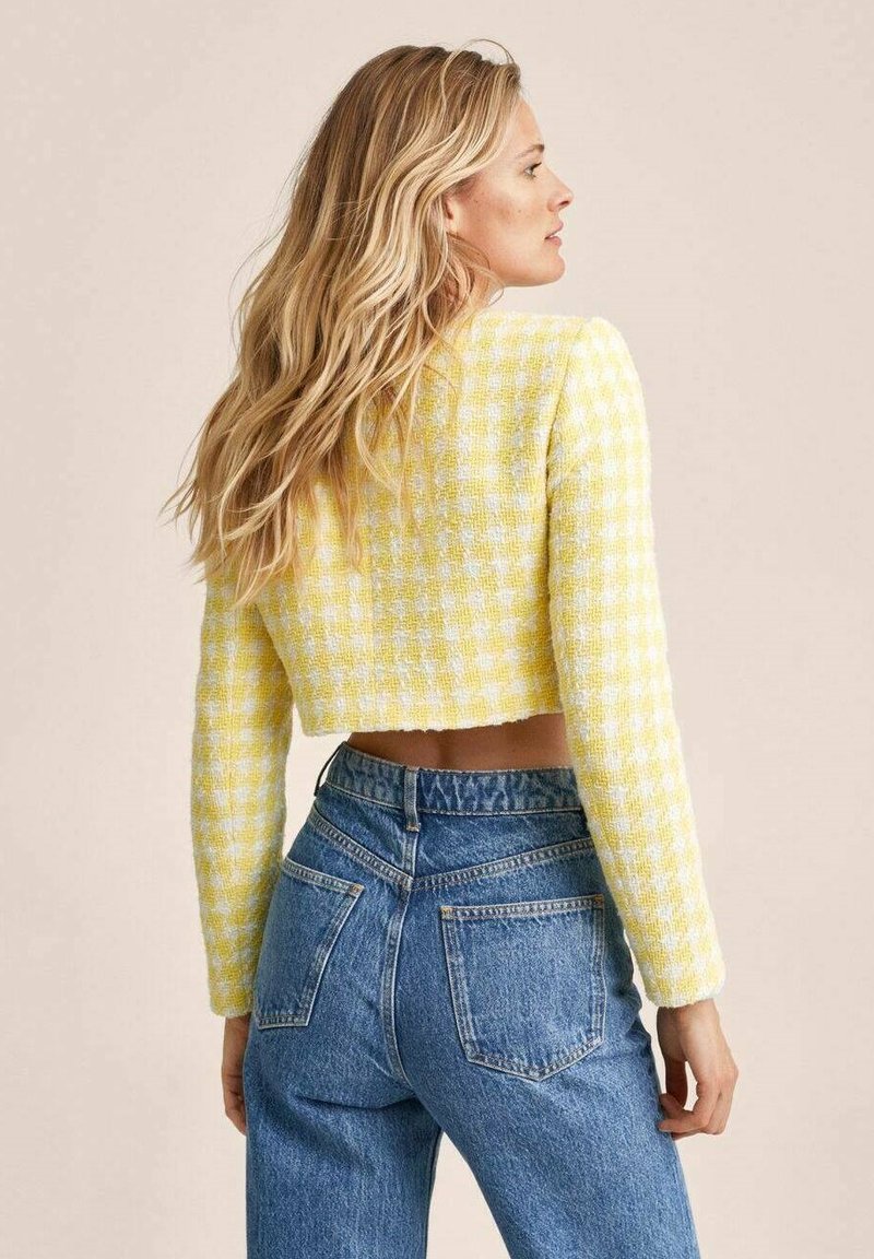 Damen Strickjacken | Mango LUCIA Blazer pastelgul/hellgelb - XC05340 Damen Strickjacken | Mango LUCIA Blazer pastelgul/hellgelb - XC05340