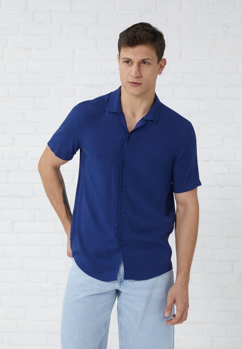 Pier One - Chemise - dark blue, Agrandir