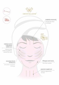 Kryształowe narzędzia do twarzy obejmują różową rolkę kwarcową oraz gua sha. Charakteryzują się delikatnym różowym kolorem, gładką powierzchnią oraz szczegółowymi korzyściami dla skóry.