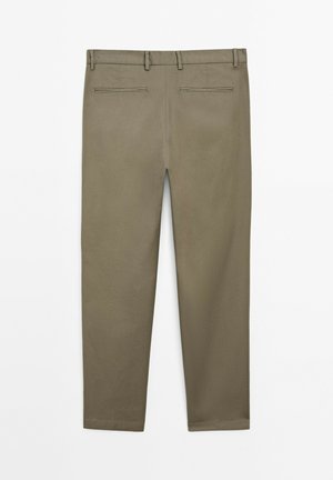 Massimo Dutti SLIM FIT - Chino - khaki