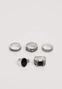 5 PACK - Prstan - silver-coloured