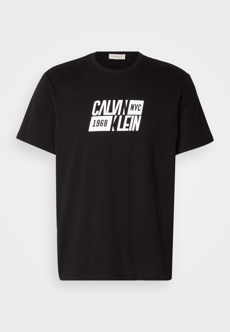 Calvin Klein Jeans T-shirt print zwart