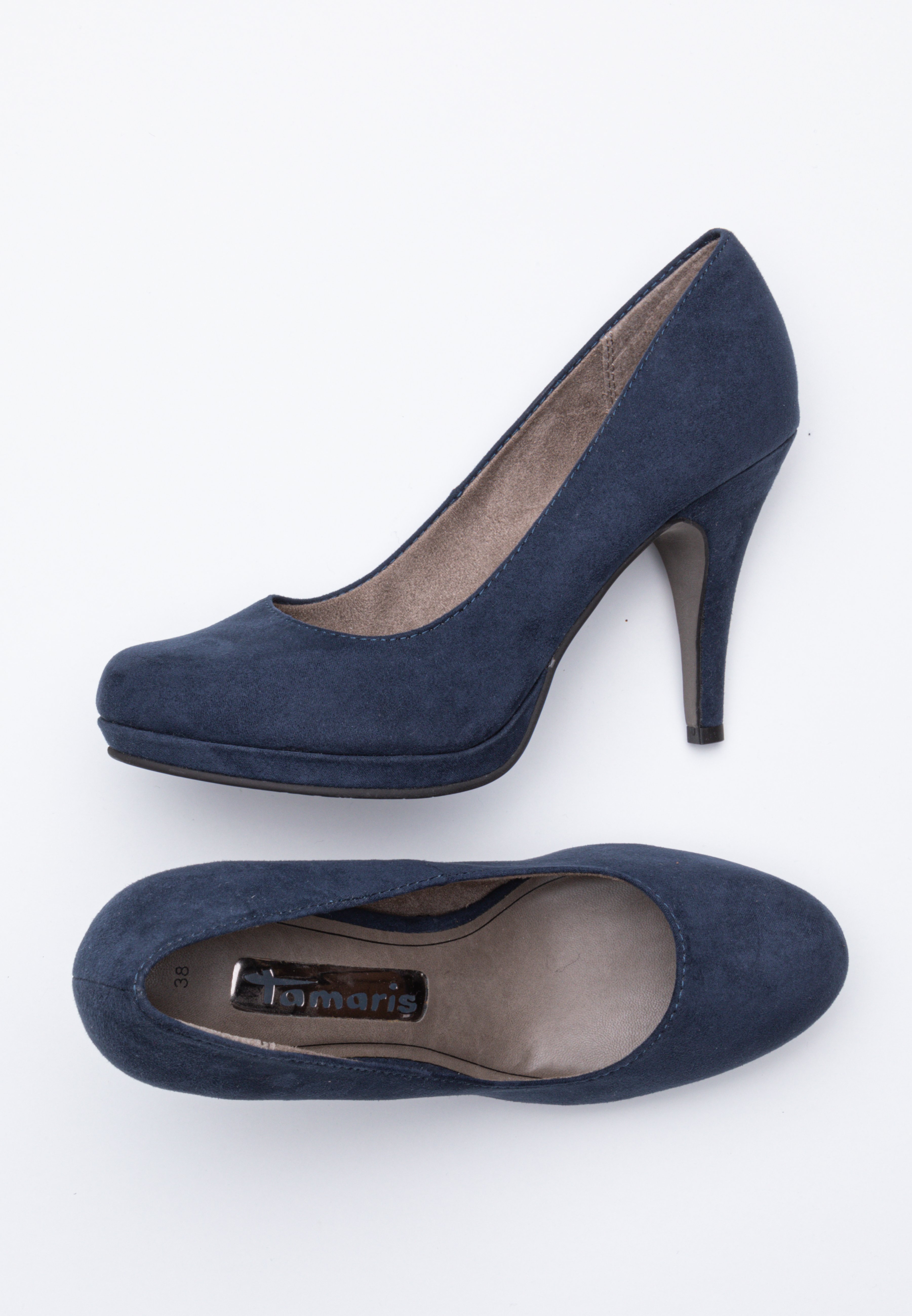Tamaris Klassieke pumps - blue/Blauw - Zalando.nl