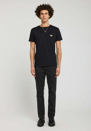 PULLIN, PANTALON CHINO RISE - Pantalon classique - noir