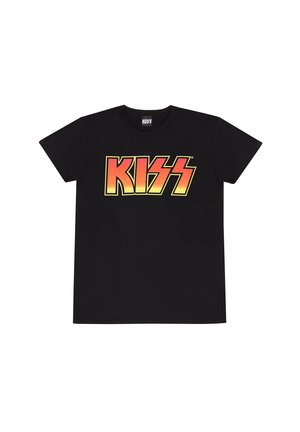 KISS LOGO - T-shirt print - black