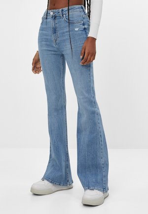 Jean bootcut - blue denim