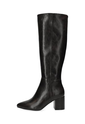 Mexx, MEXX HEELED HIGH BOOT PLUCK MILA HEELED HIGH BOOT - Stivali alti - dark brown