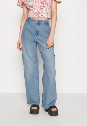 Wide leg - blue denim