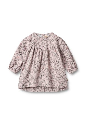 FENJA - Abito a camicia - lilac checked flowers