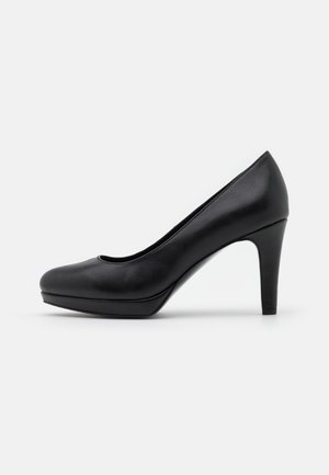 s.Oliver Højhælede pumps - black