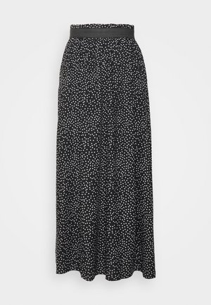 ONLVENEDIG AOP LIFE - Jupe trapèze - black