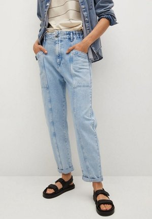 Relaxed fit jeans - light blue