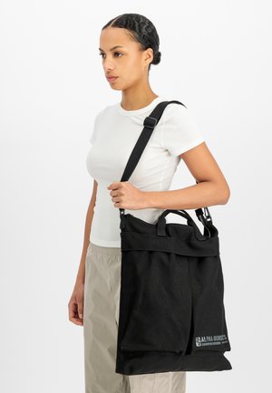 Alpha Industries, UNISEX - Shopping Bag - black