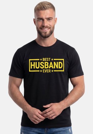 Mr Ukko, BEST HUSBAND EVER - T-shirts print - best husband ever black