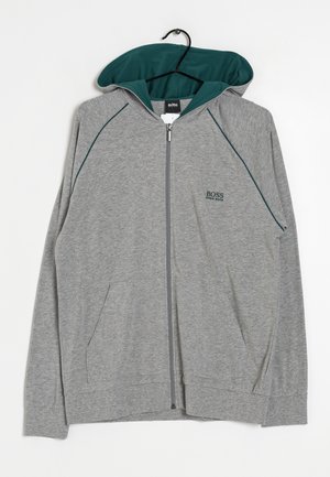 BOSS Felpa con zip - grey