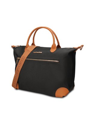 Gian Marco Venturi, GIAN MARCO VENTURI HANDBAG - Handtas - black  brown