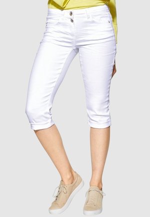 Jeansshort - white