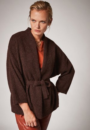 Cardigan - coffee