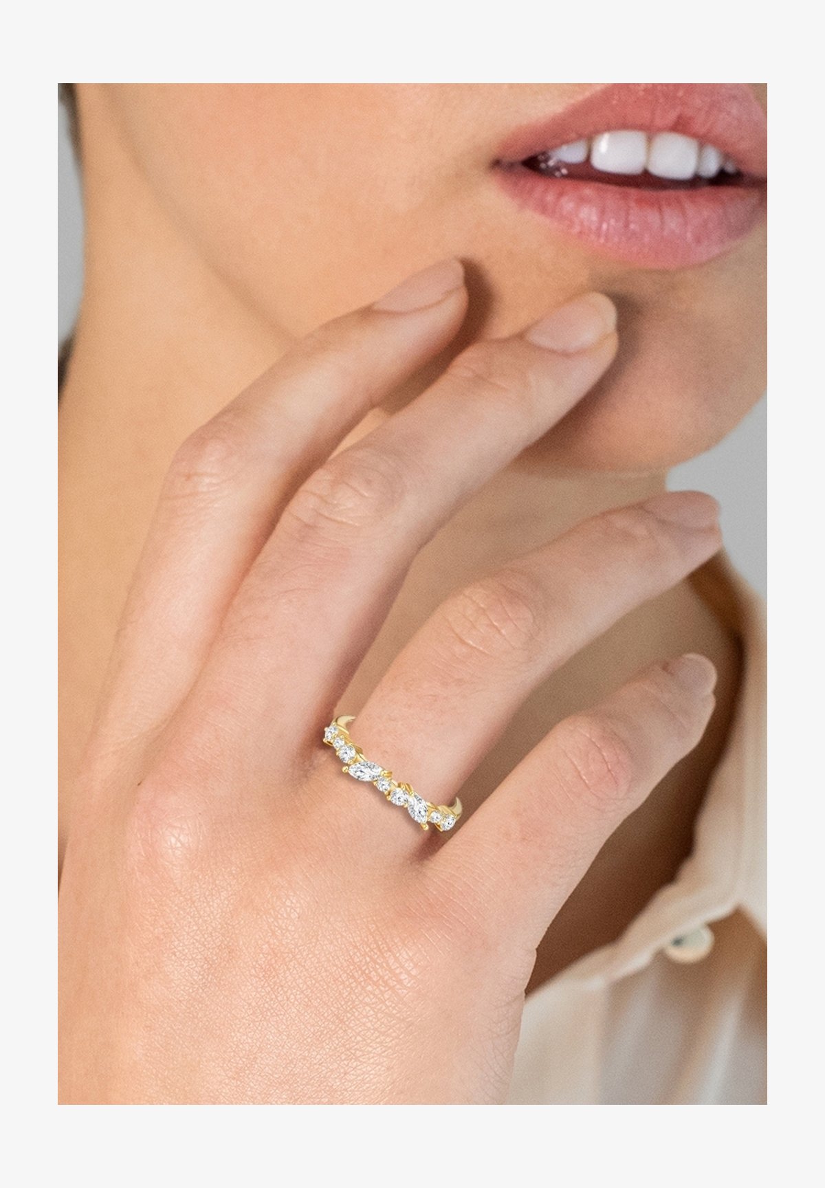 Polsino Per Orecchie Da Donna In Argento Sterling 925 Rodiato, Design Minimalista, Senza Foro, Altezza 13 Mm